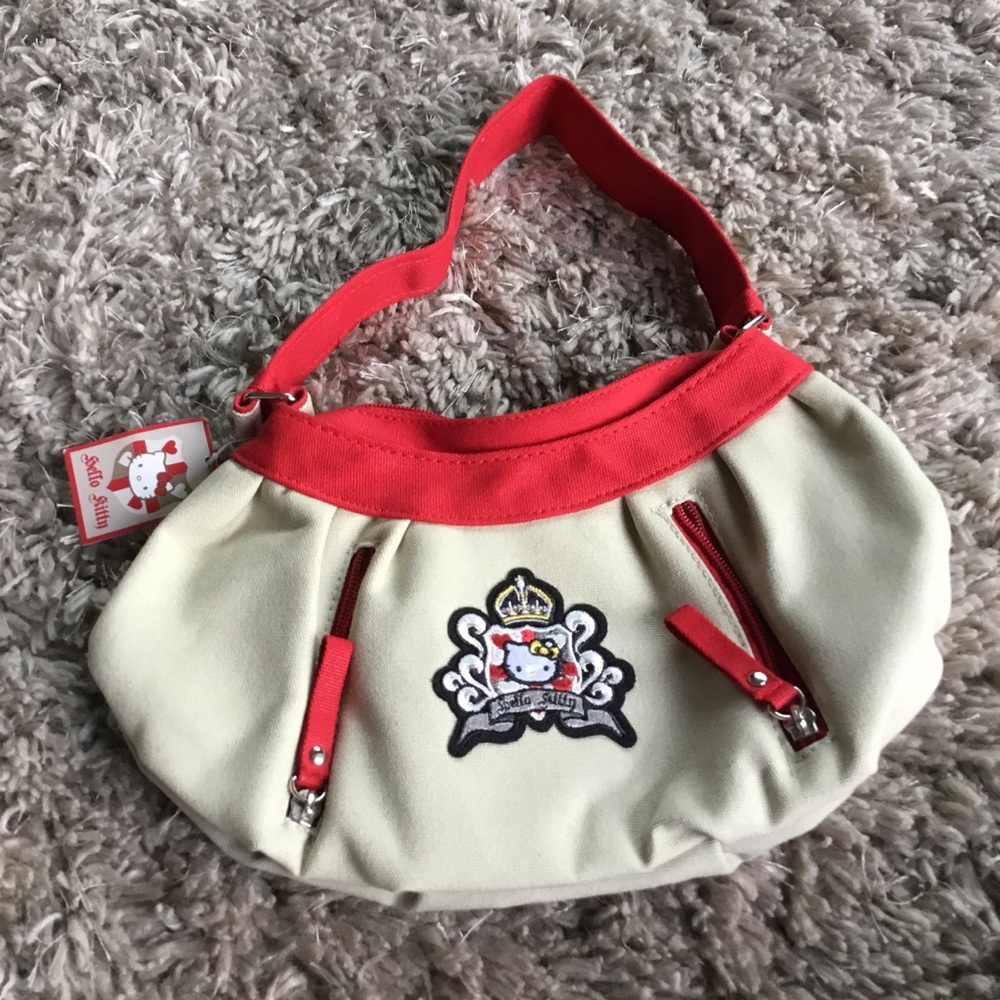 Sanrio Royal Crown Hello kitty Patch Shoulder Bag